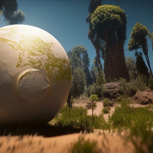 Epic 3D Planet Render with Dynamic Lighting