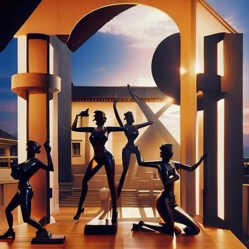 Classical Statues of Women