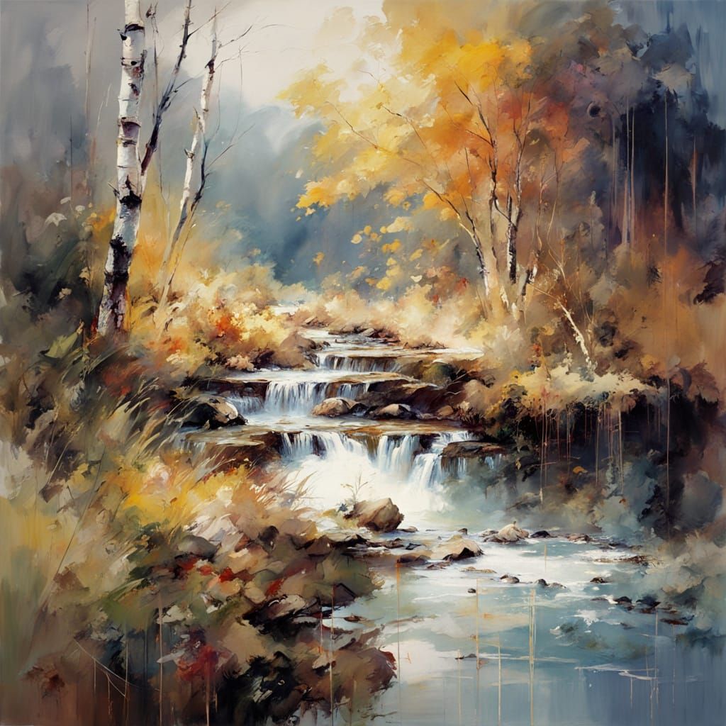 sublime autumn landscape