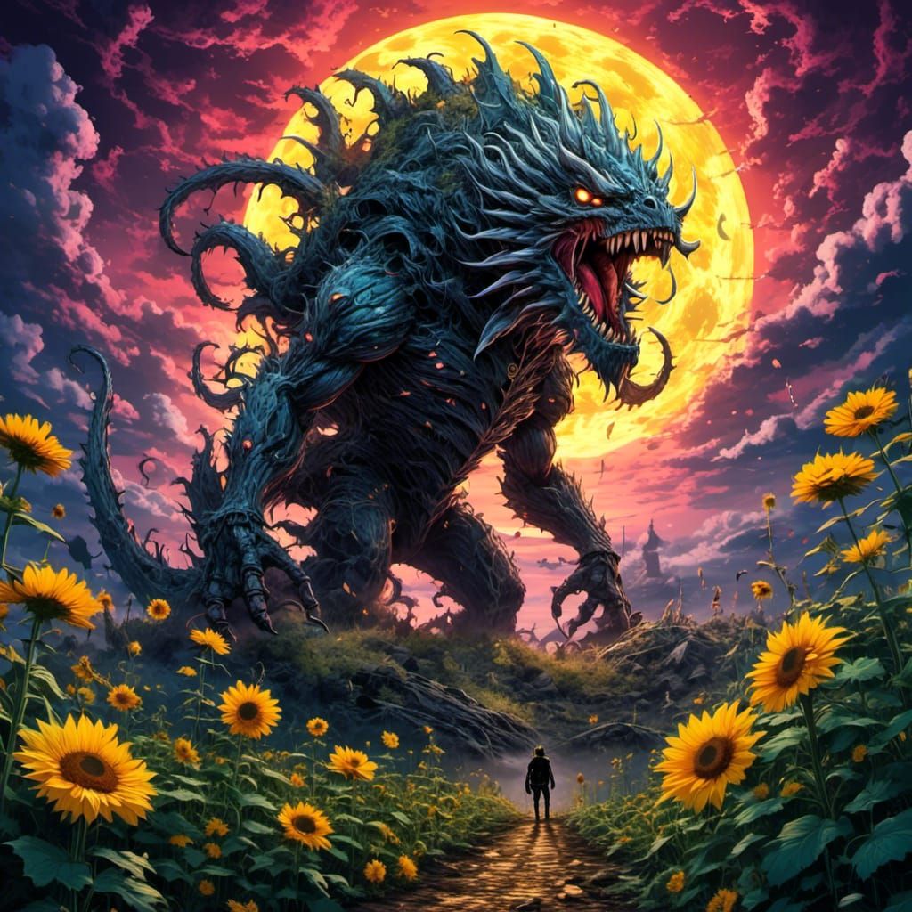 Sunflower Kaiju