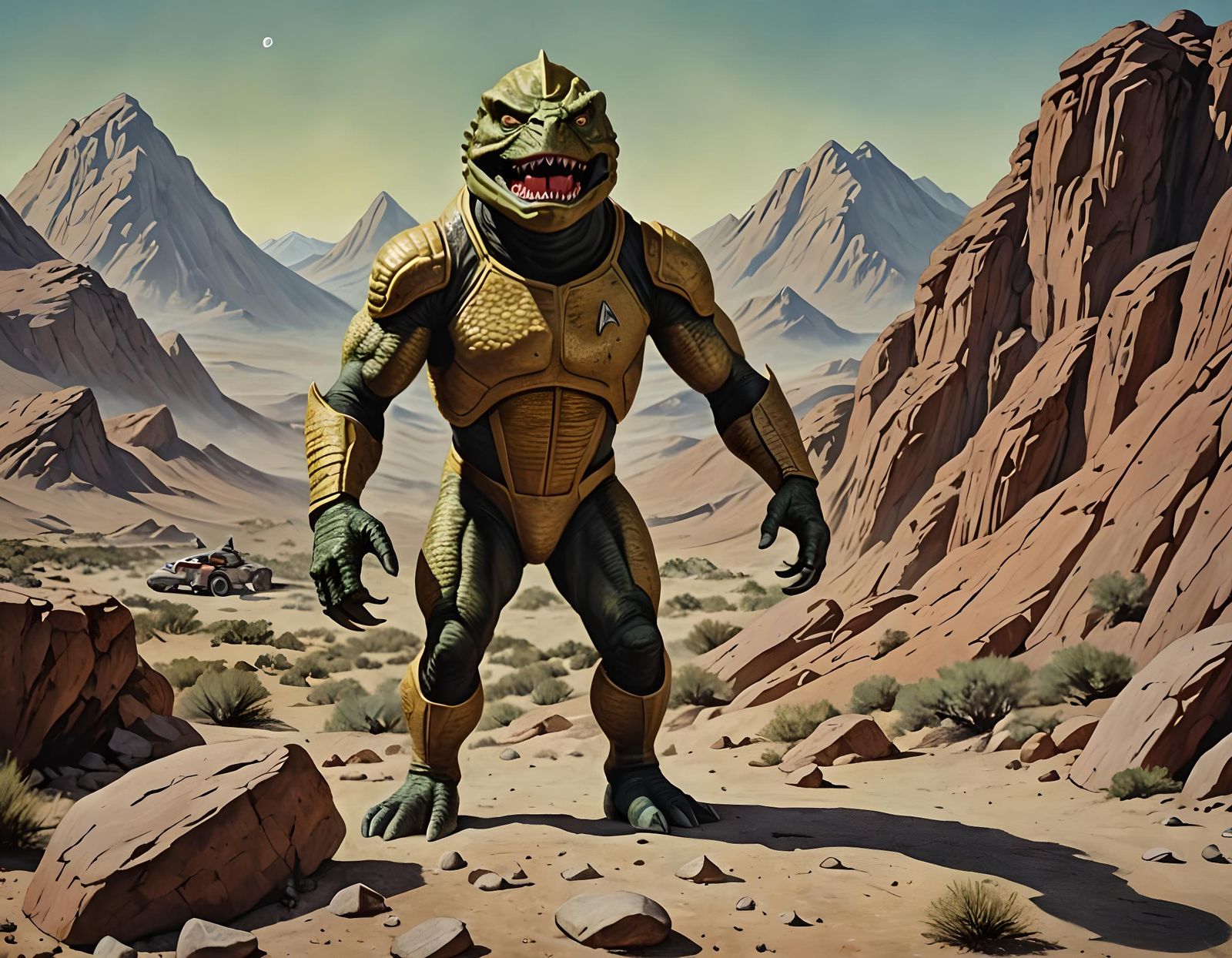 Gorn: Star Trek Enemy in Science Fiction Scene
