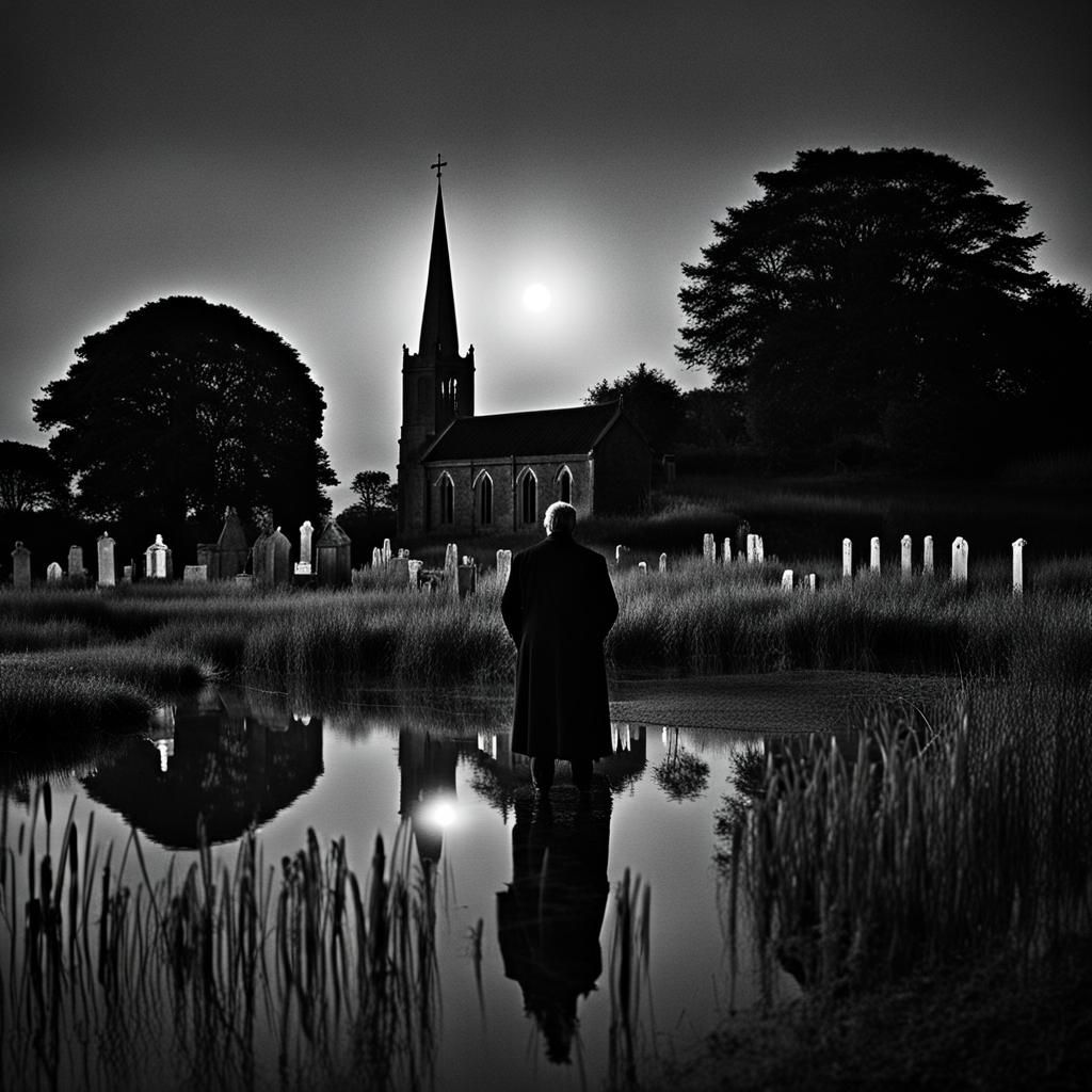 Eerie Midnight Gathering at St Peter's Graveyard