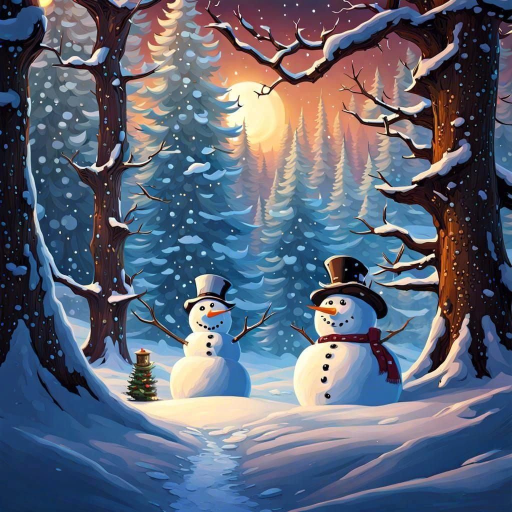 Steampunk Snowmen