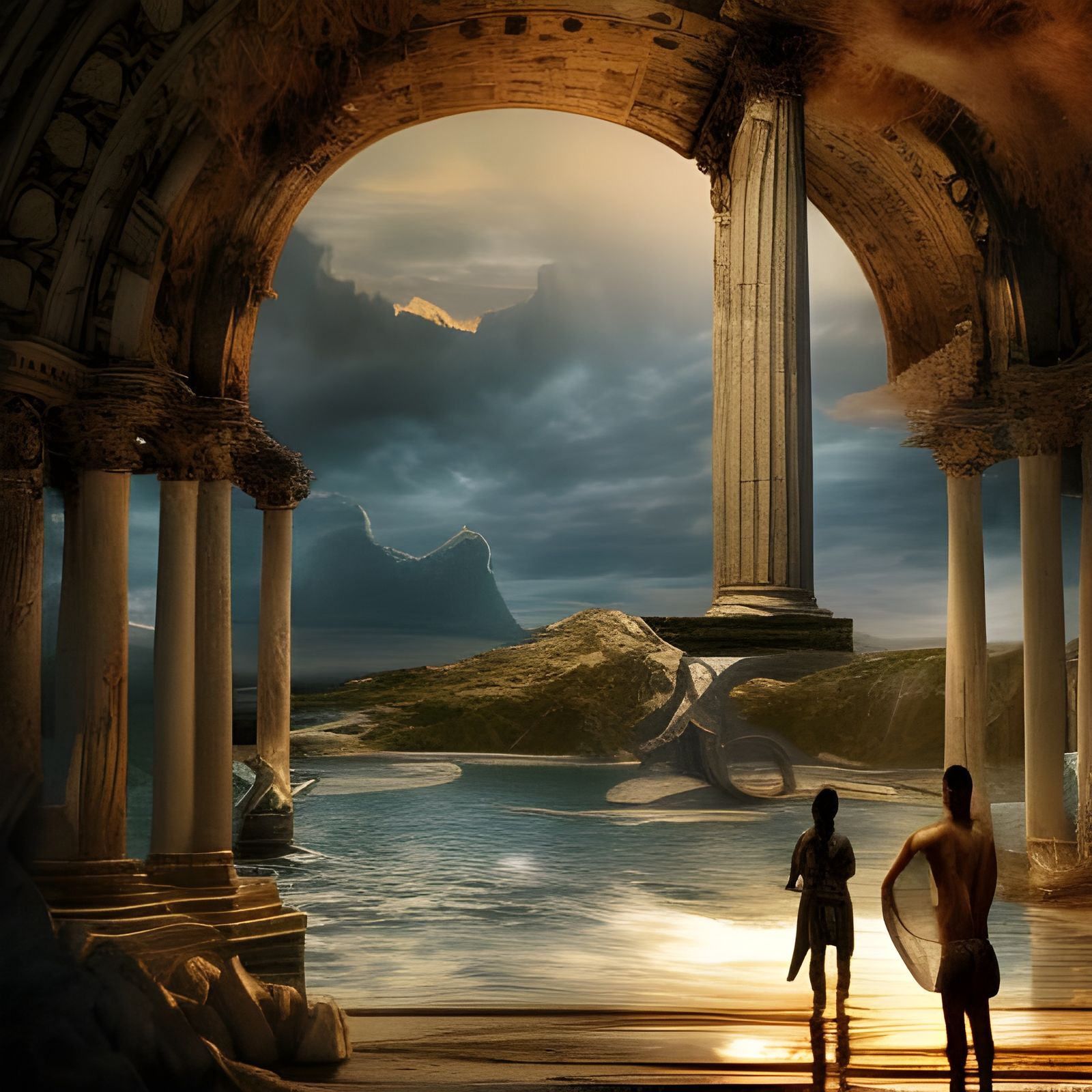 Domain of poseidon : I