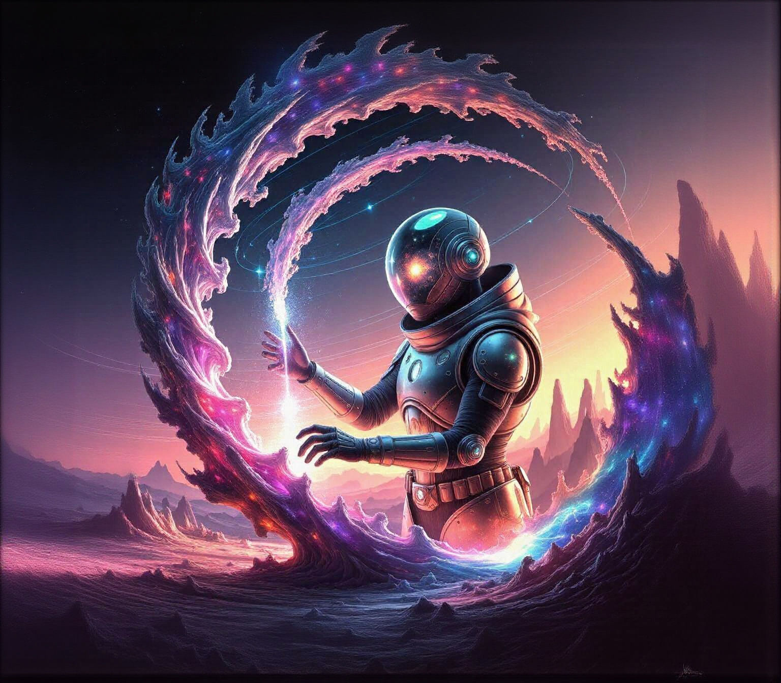 Cosmic Soldier Designs Impossible Structures with Galactic E...