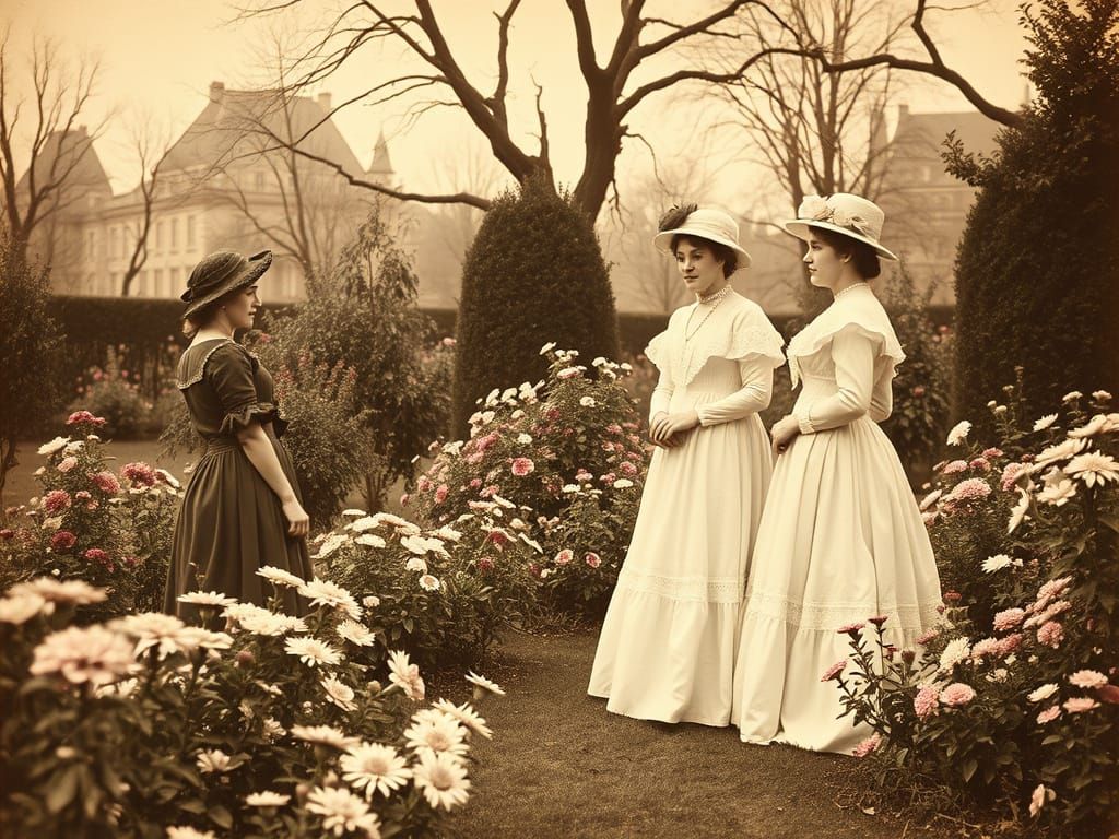 Women in a Paris Garden, 1874