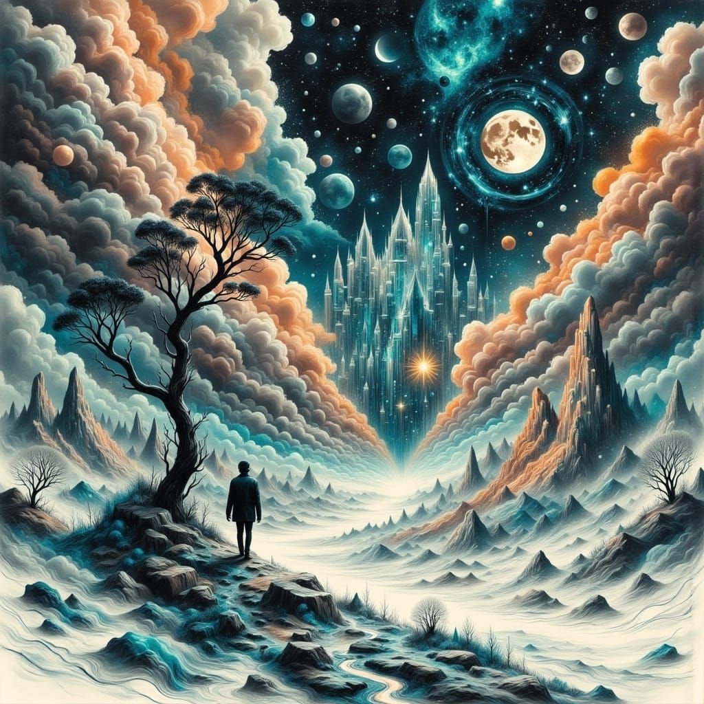 Semantic Apocalypse in Abstract Mixed Media