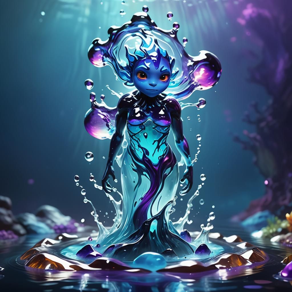 Liquid Water Elemental in a Liquid World