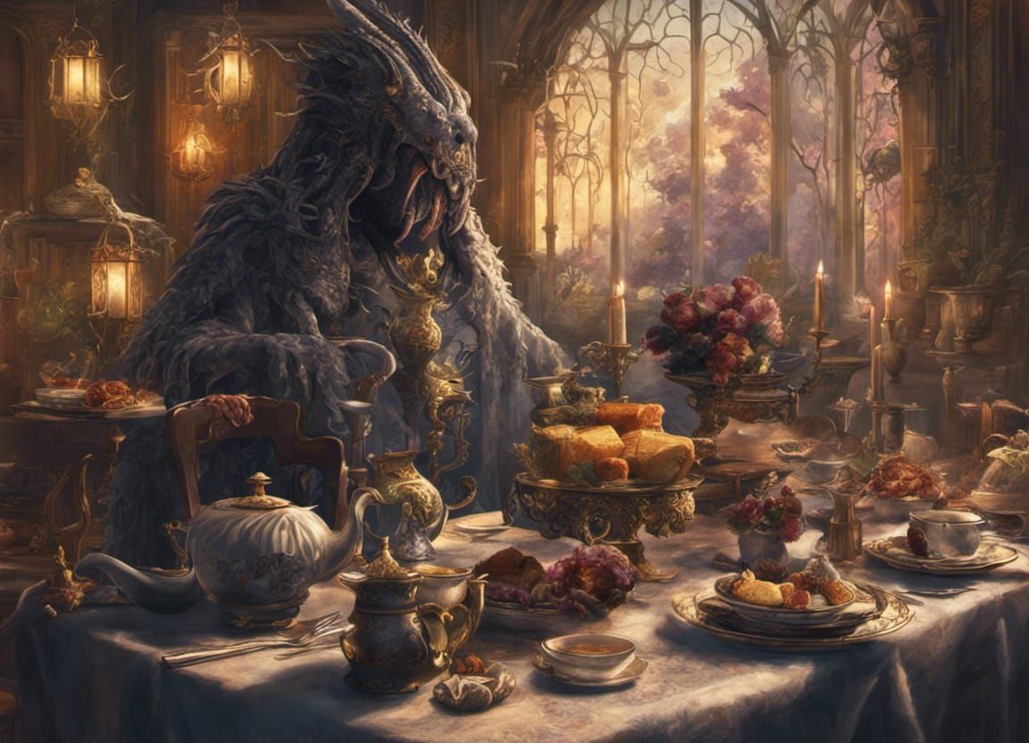 Cthulhu's Dark Fantasy Afternoon Tea