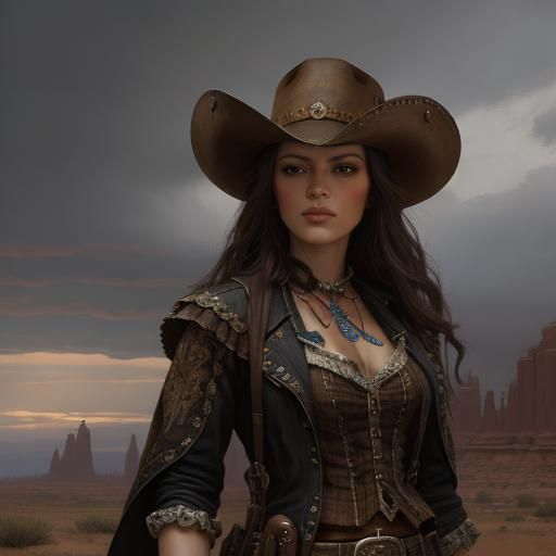 Wild west woman