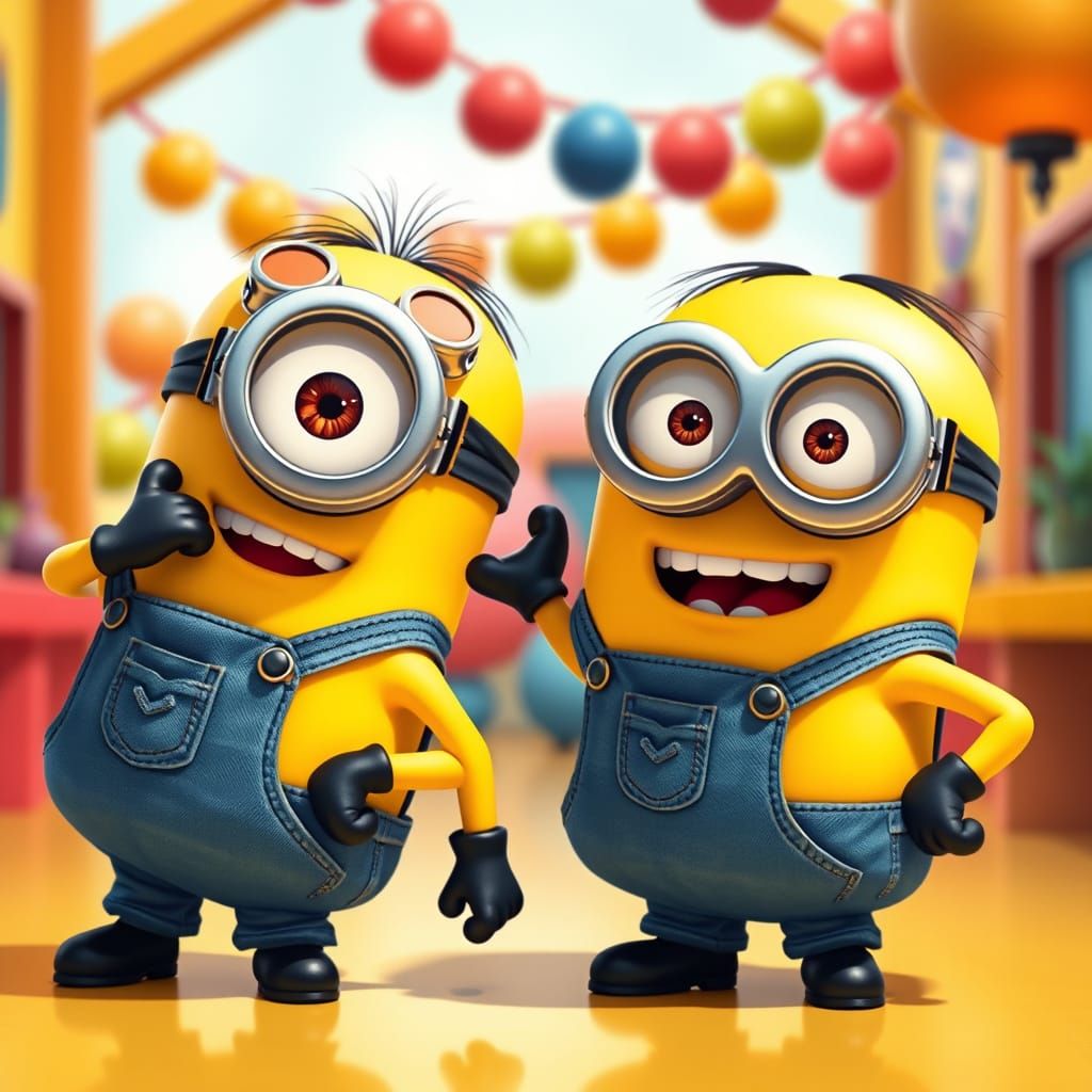 Minions in Cartoon Network Style