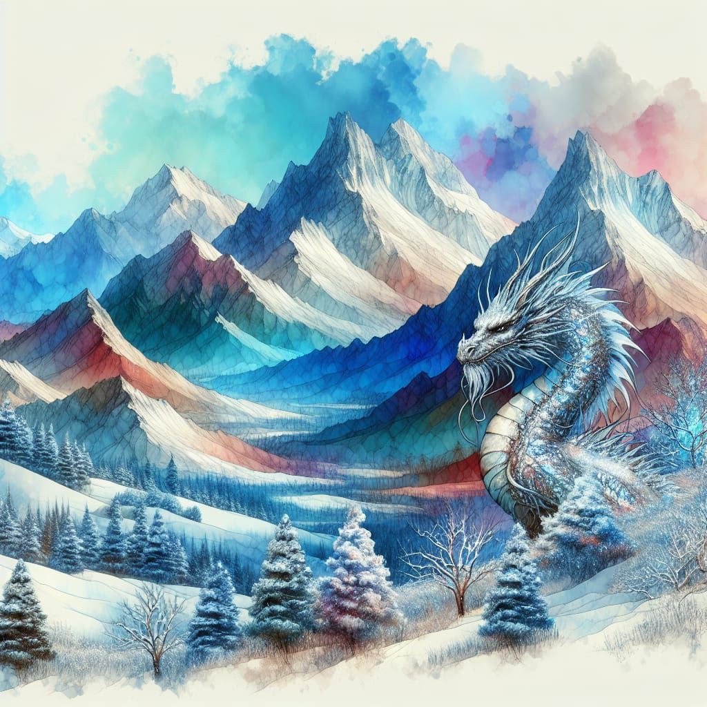 snow dragon