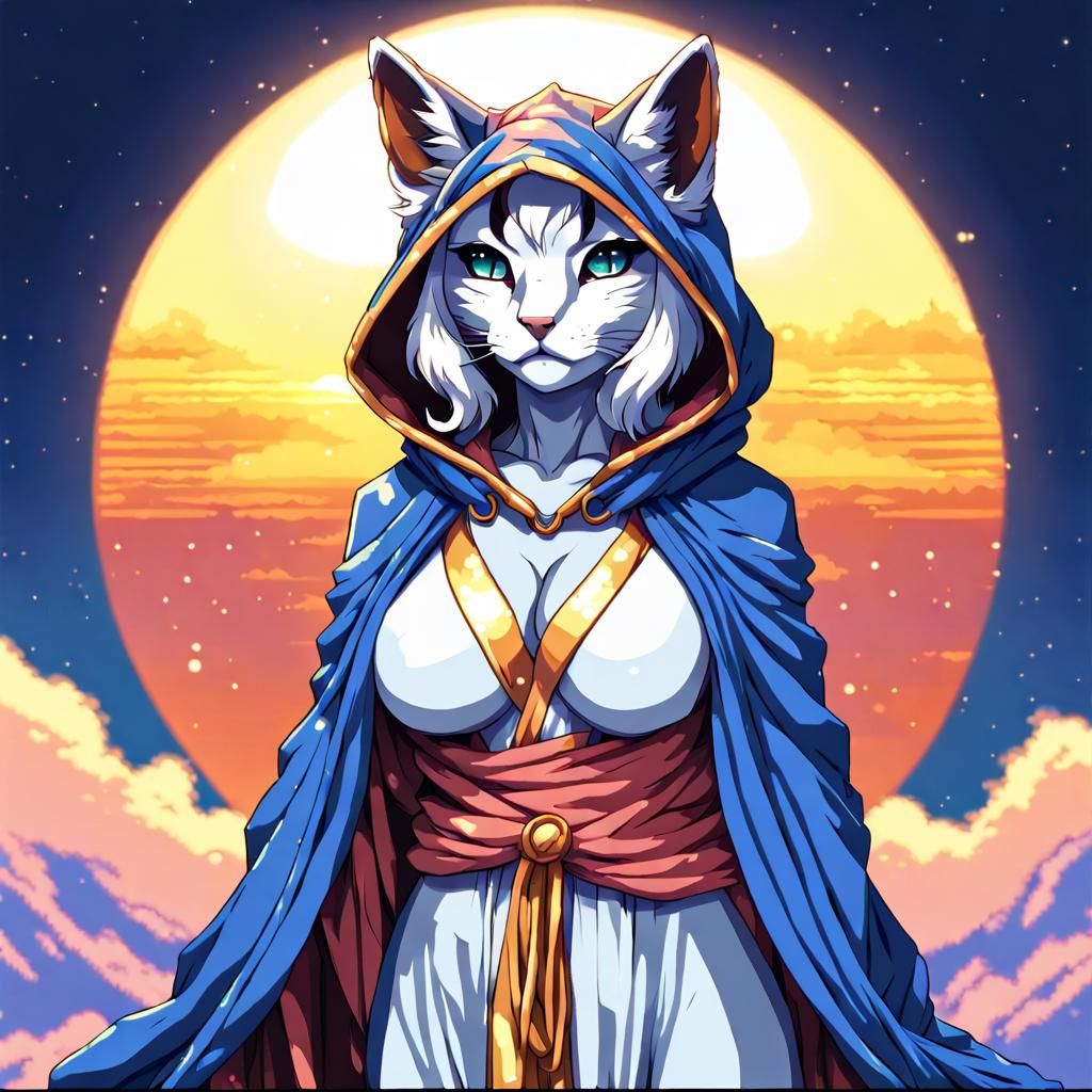 16 Bit Anthro Feline