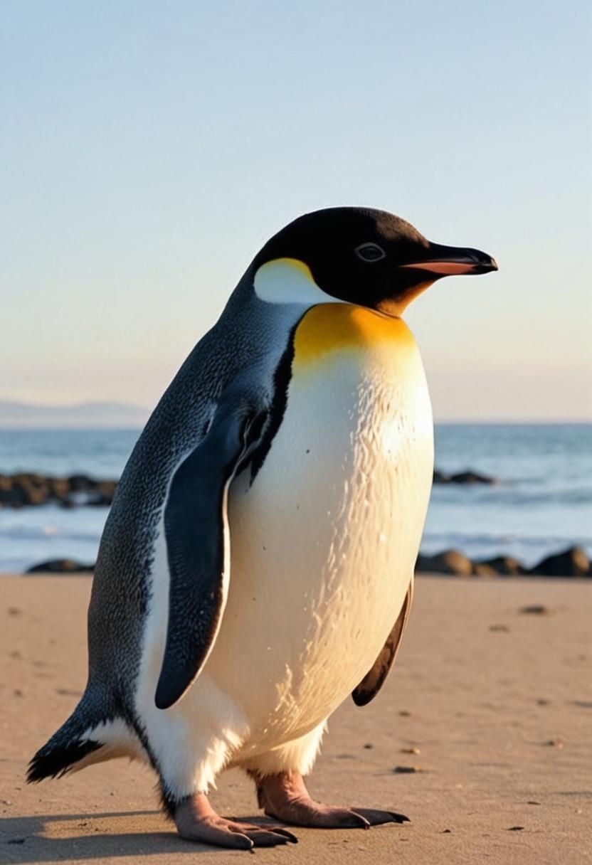 AI Generated Penguin Image