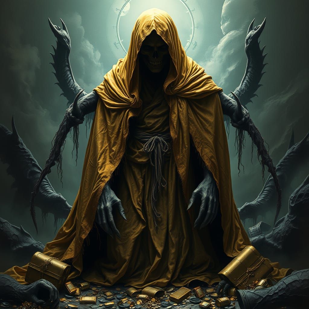 Greed: A Soul Lost in Dante's Inferno