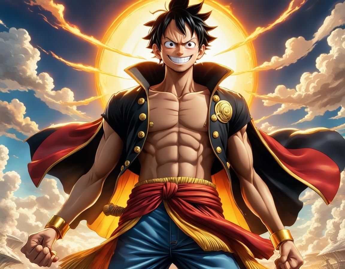Monkey D. Luffy, Pirate King, Epic Pose