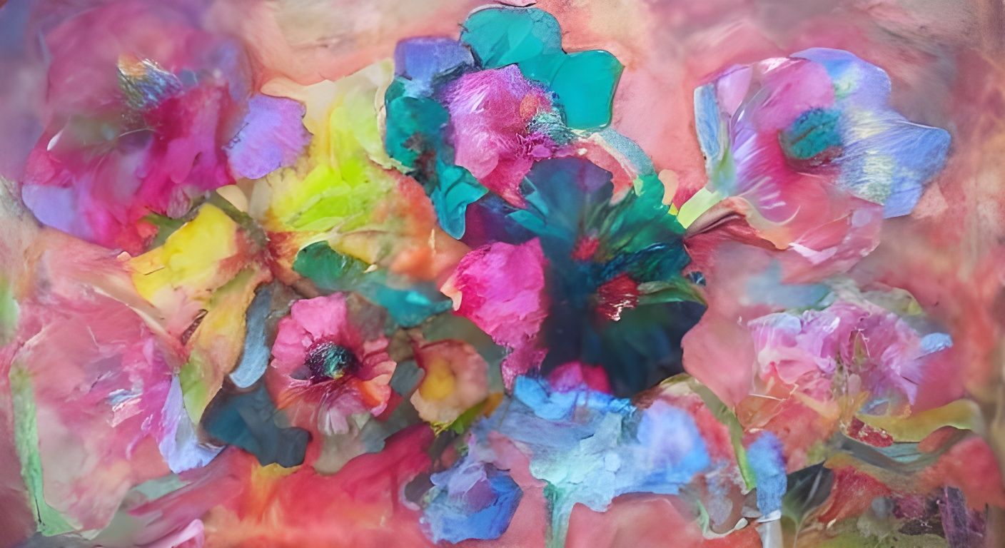 Flowers with Water Effect LoRA