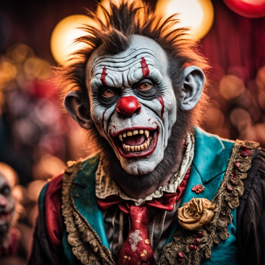 Cyberpunk Circus Freak Show Horror