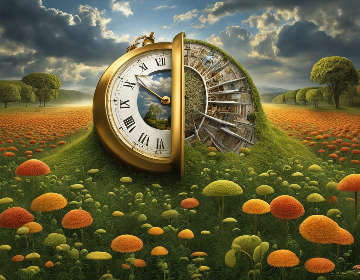 Surreal Fantasy Landscape: A Timeless Masterpiece