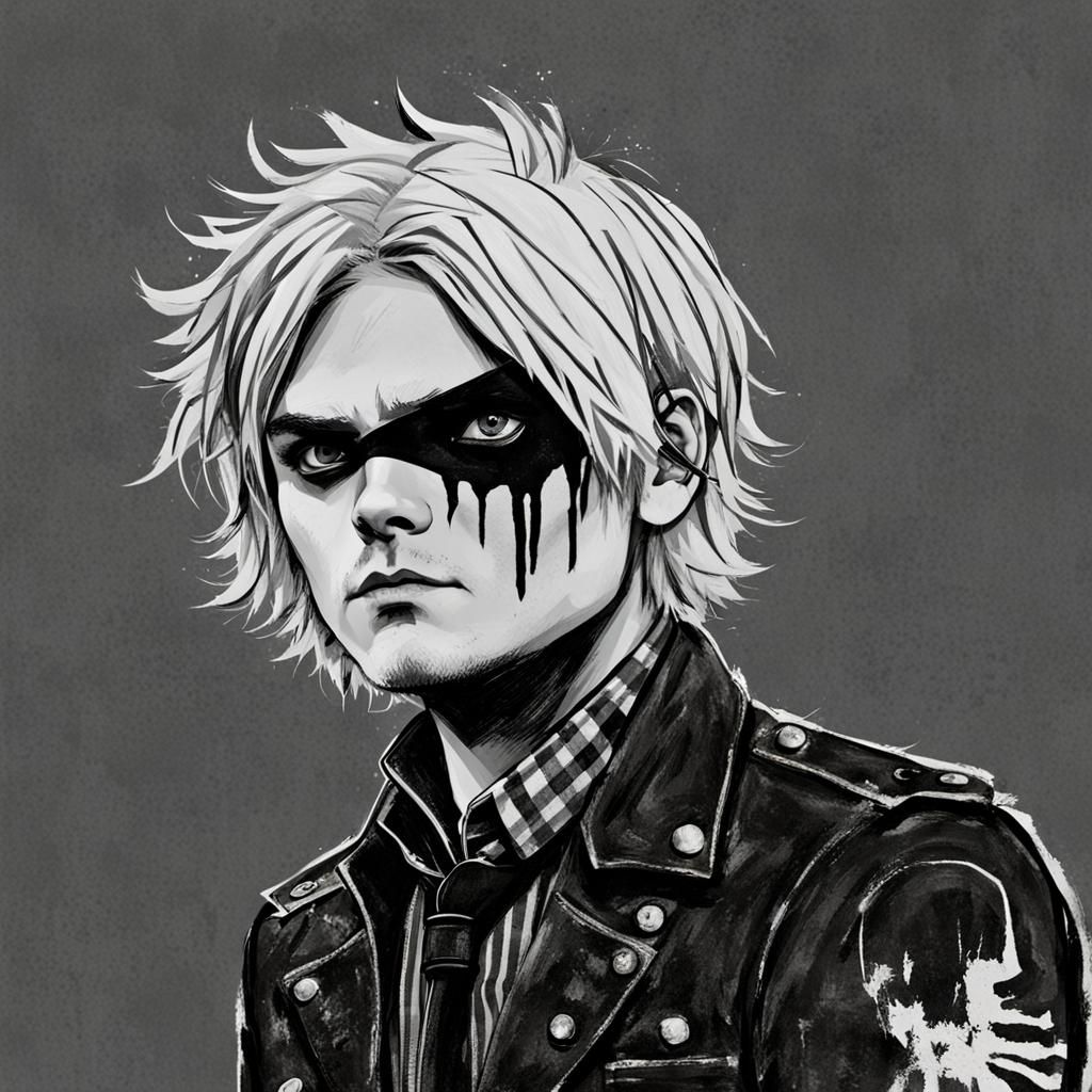 Gerard Way: The Black Parade Portrait