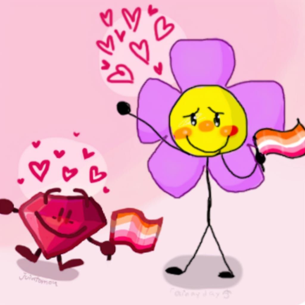 Abstract Floral Design with Rich Colors