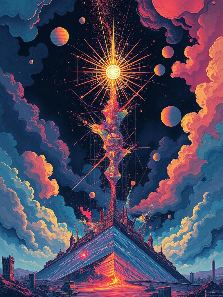 Abstract Arabesque: Belém Tower Transformation