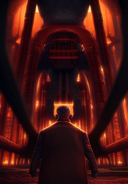 Surreal Industrial Rome in Post-Apocalyptic Wonderland