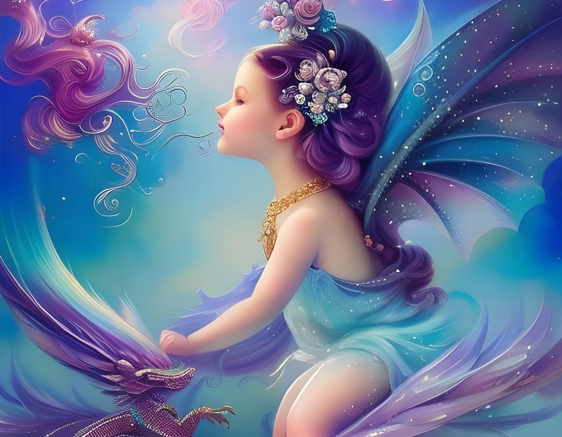 Mystical Dragon Baby