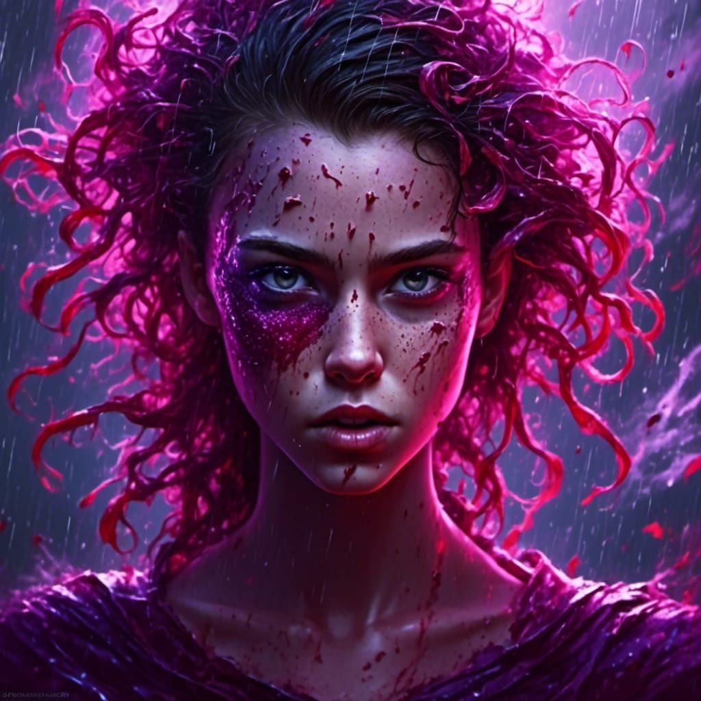 One-Eyed Cyclops in Rainstorm, Insanely Detailed