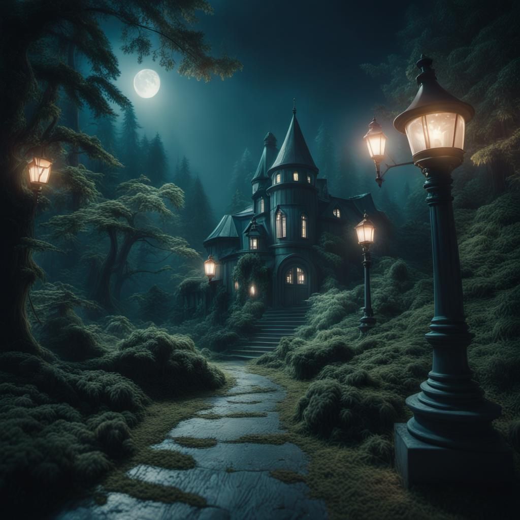 Dramatic Fae Night Court Cinematic Still