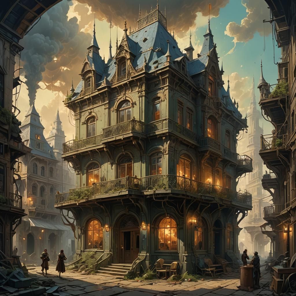 Fairy Palace in Post-Apocalyptic Bistro