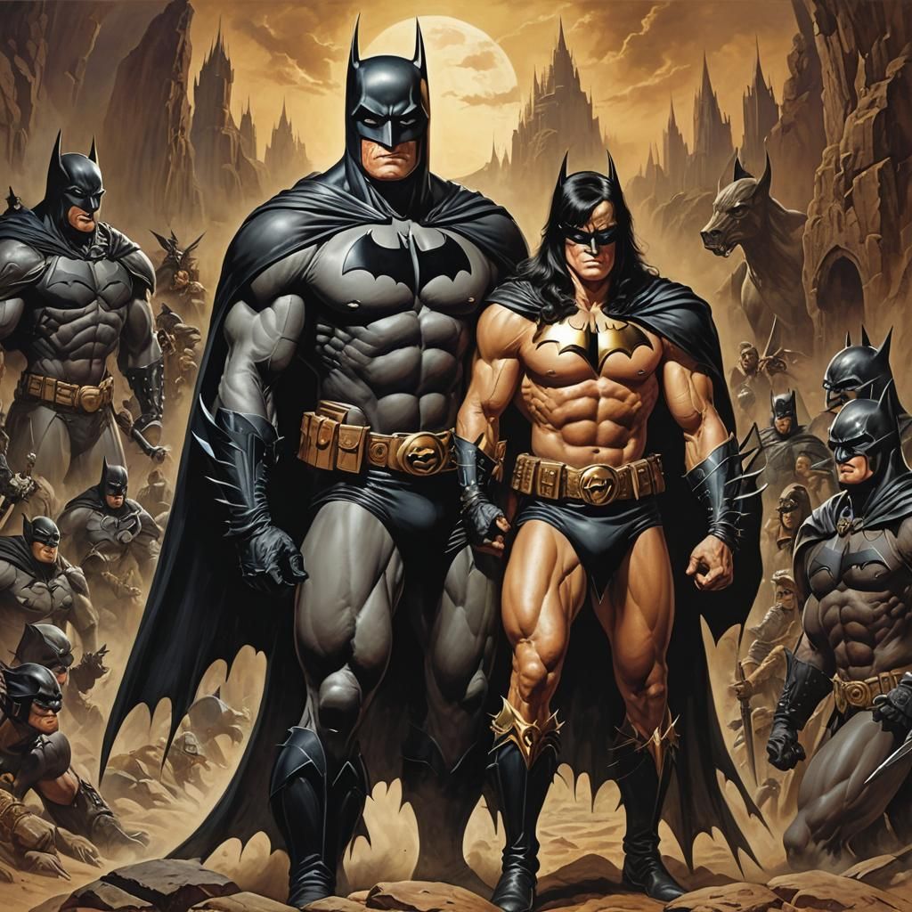 Conan vs Batman