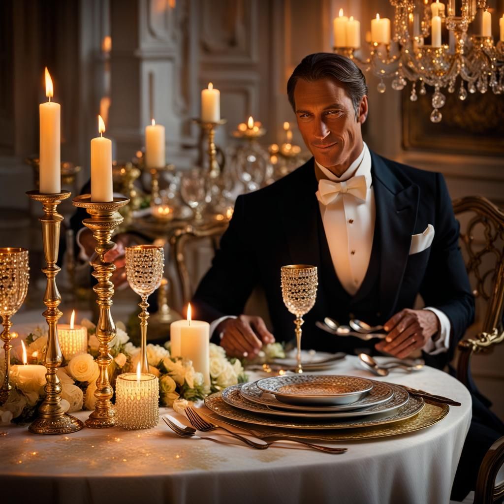 "Accetti il mio invito a cena"
le disse