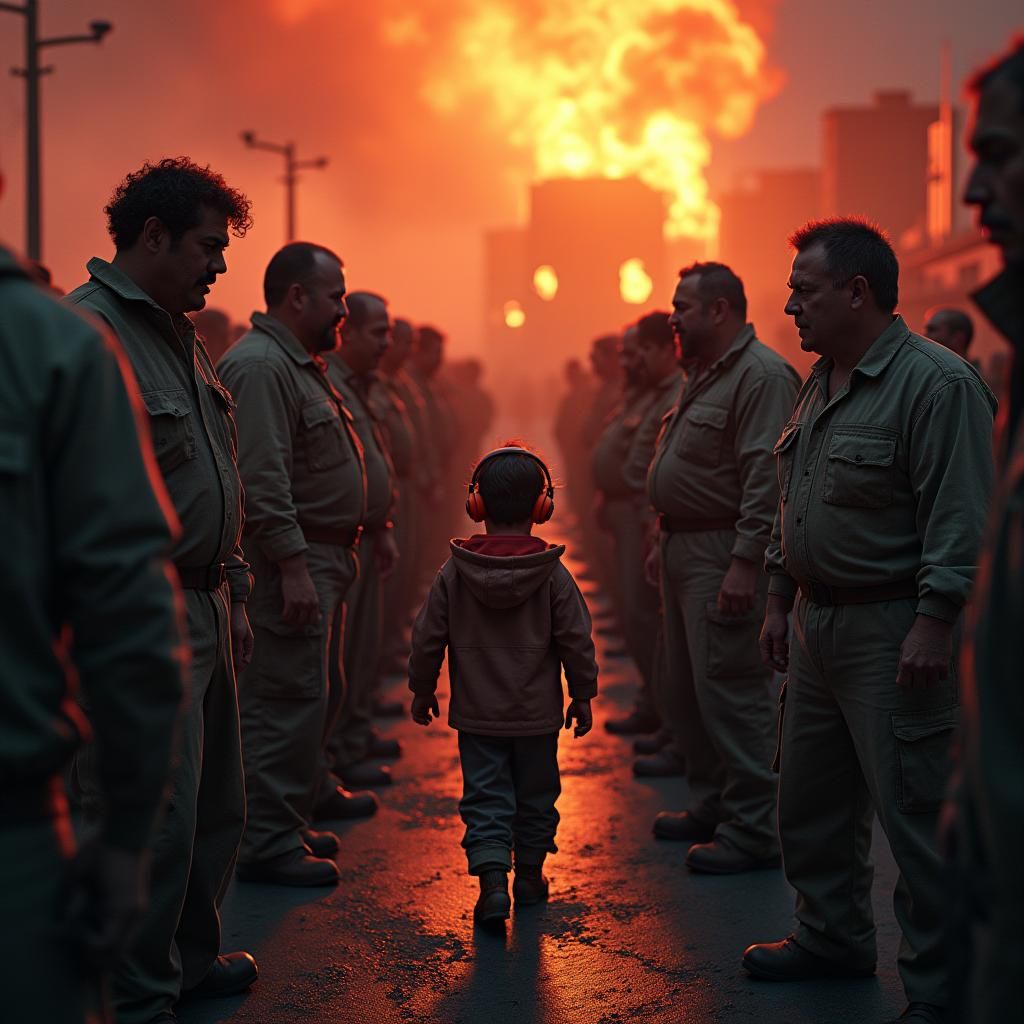 Defiant Protest Against Corruption in Baroque Style