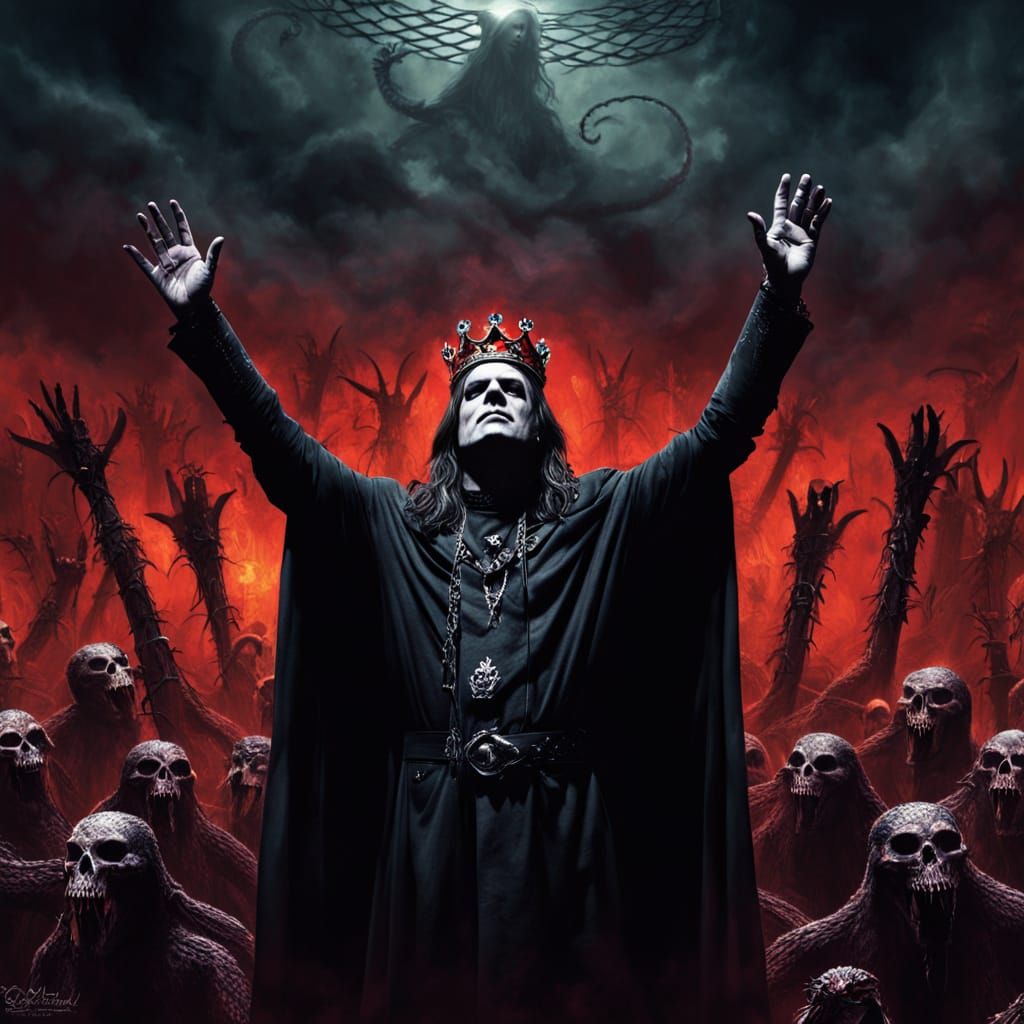 Ozzy: Dark Surrealism in Digital Gothic Art