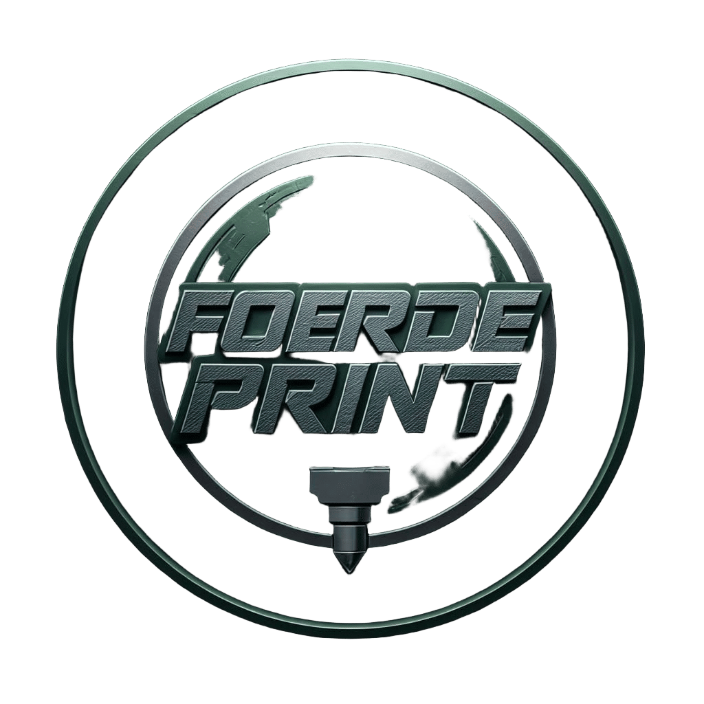 3D Printed Round Logo for Foerde Print