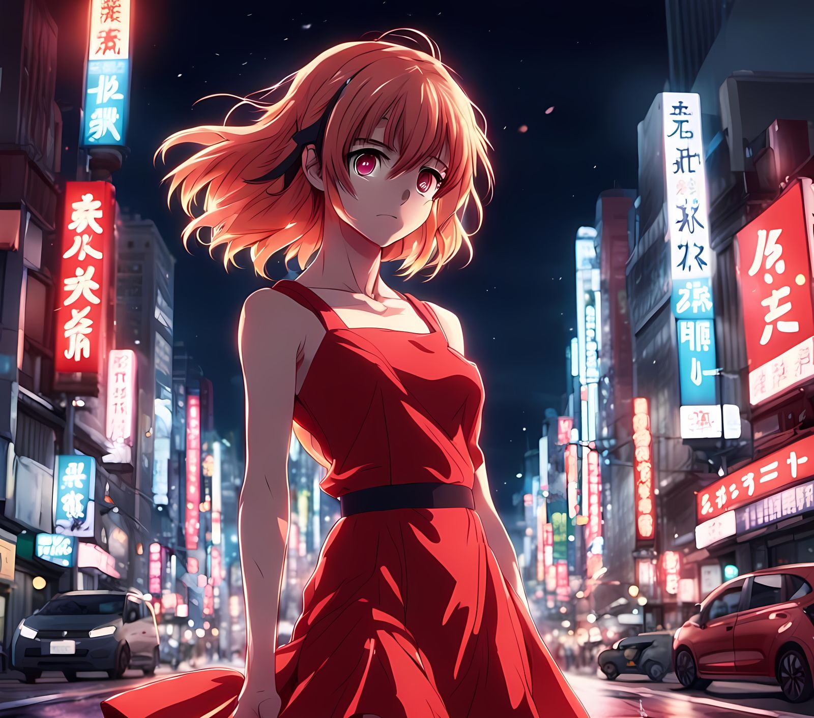 Blaze Fielding: Anime Key Visual Manga Art