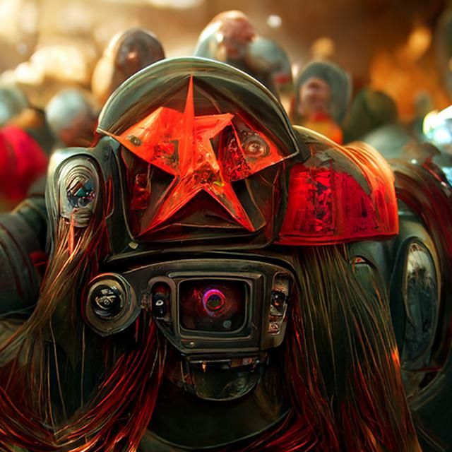 Dissident Space Marine in Soviet Union