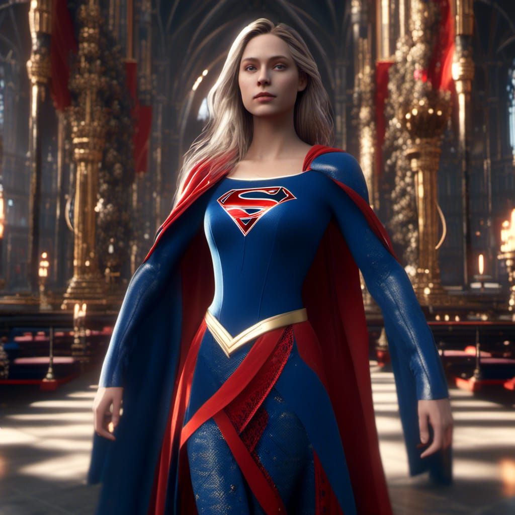 Supergirl is the Queen of England circa 1320, Supergirl infl...