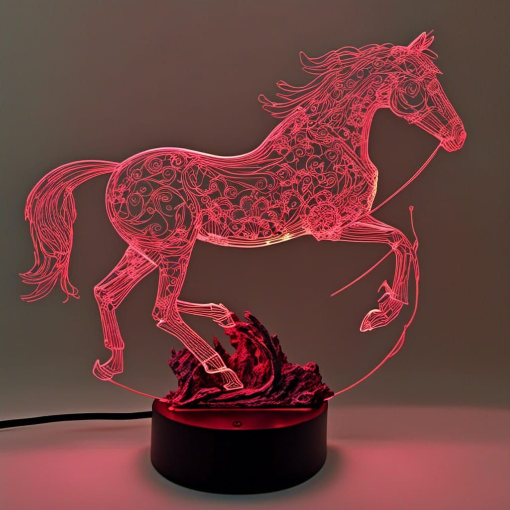 Horse Lamp: Fantasy Concept Art in Unreal Engine
