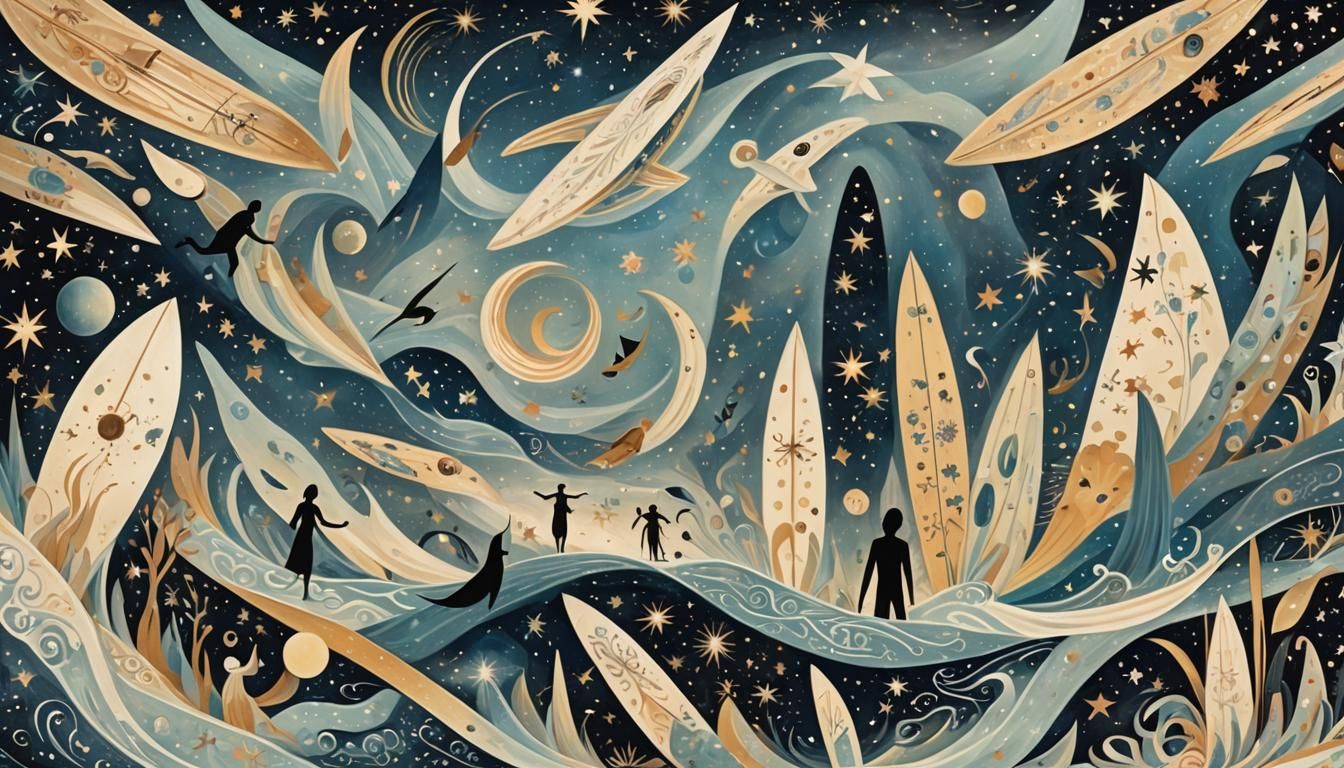 Cosmic Ballet: Celestial Objects in Harmony