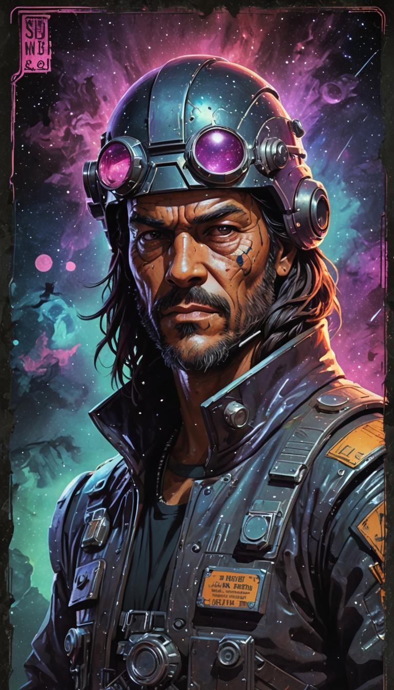 성운의 보석을 훔친 것으로 알려진 악명 높은 우주 해적을 특징으로 한 포스터.
은하계 보안 시스템을 해킹한 혐의로 수배된 불량 AI를 자세히 묘사한 그림입니다.
별계 전역에서 희귀한 생물을 밀수한 혐의로 악명을 떨친...