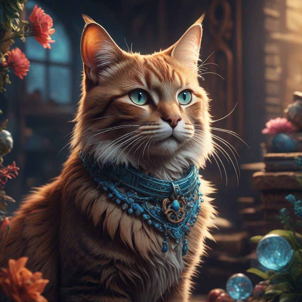 National Cat DNA Day Celebration Art