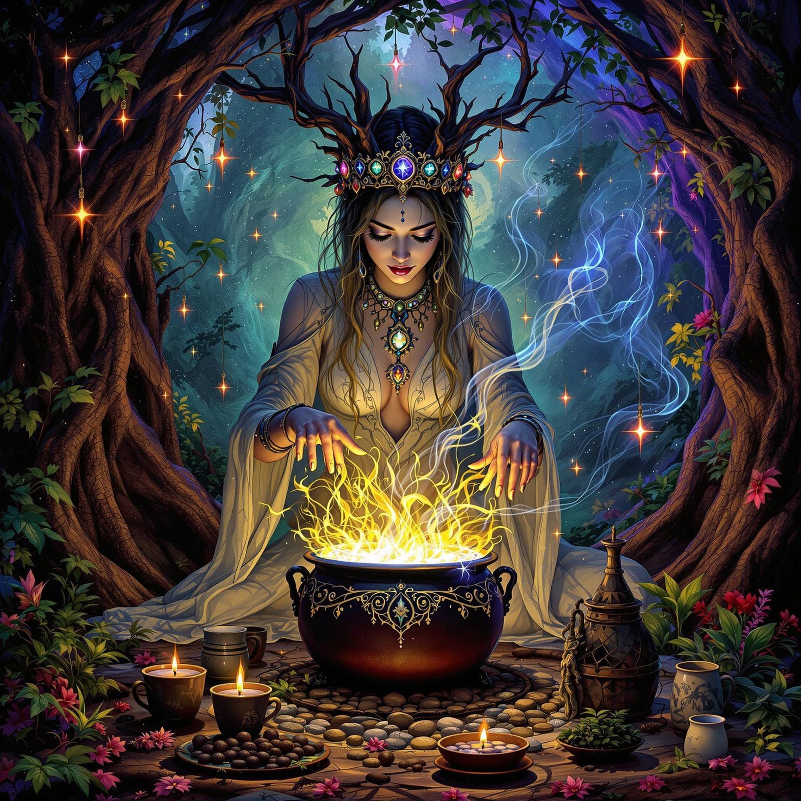 Whispers of Enchanted Realms: Faery Portals and Ancient Drui...