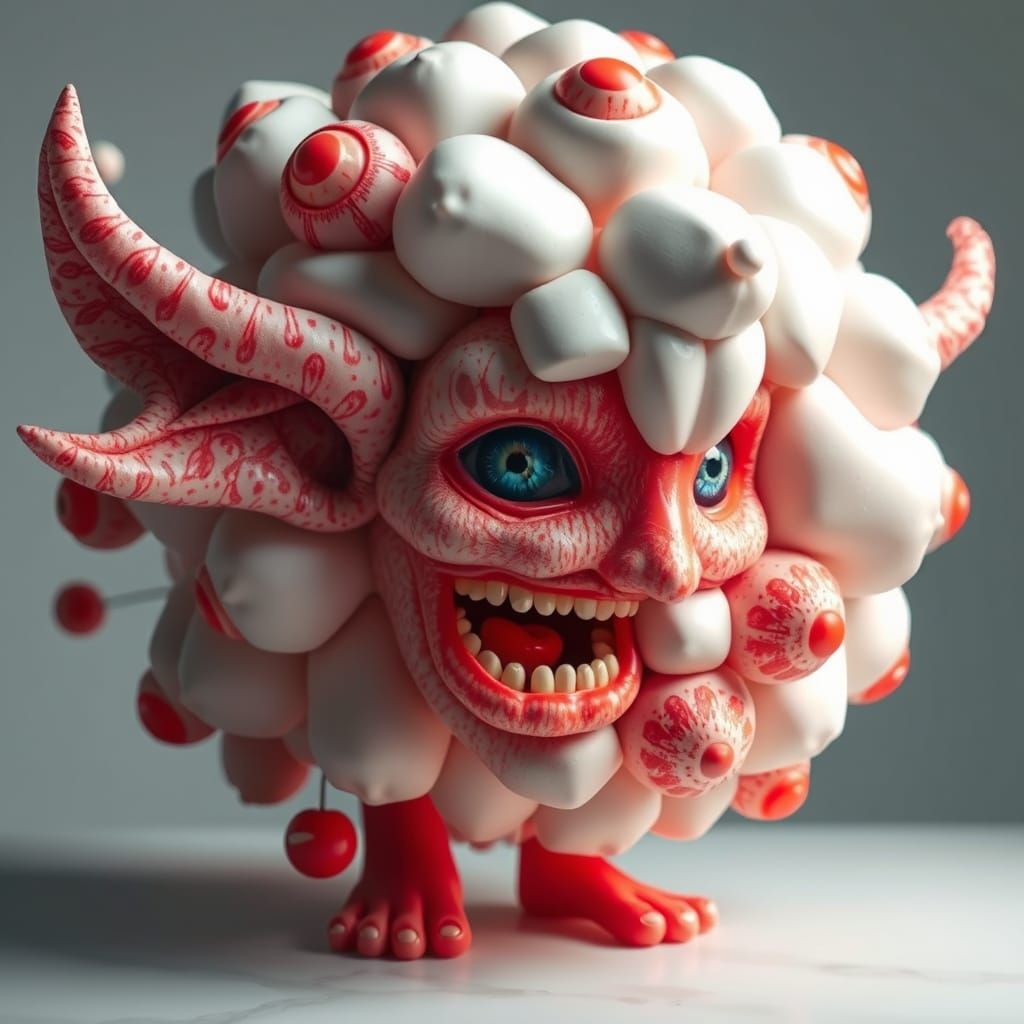 Poetic AI Art: Imagination vs. Knowledge