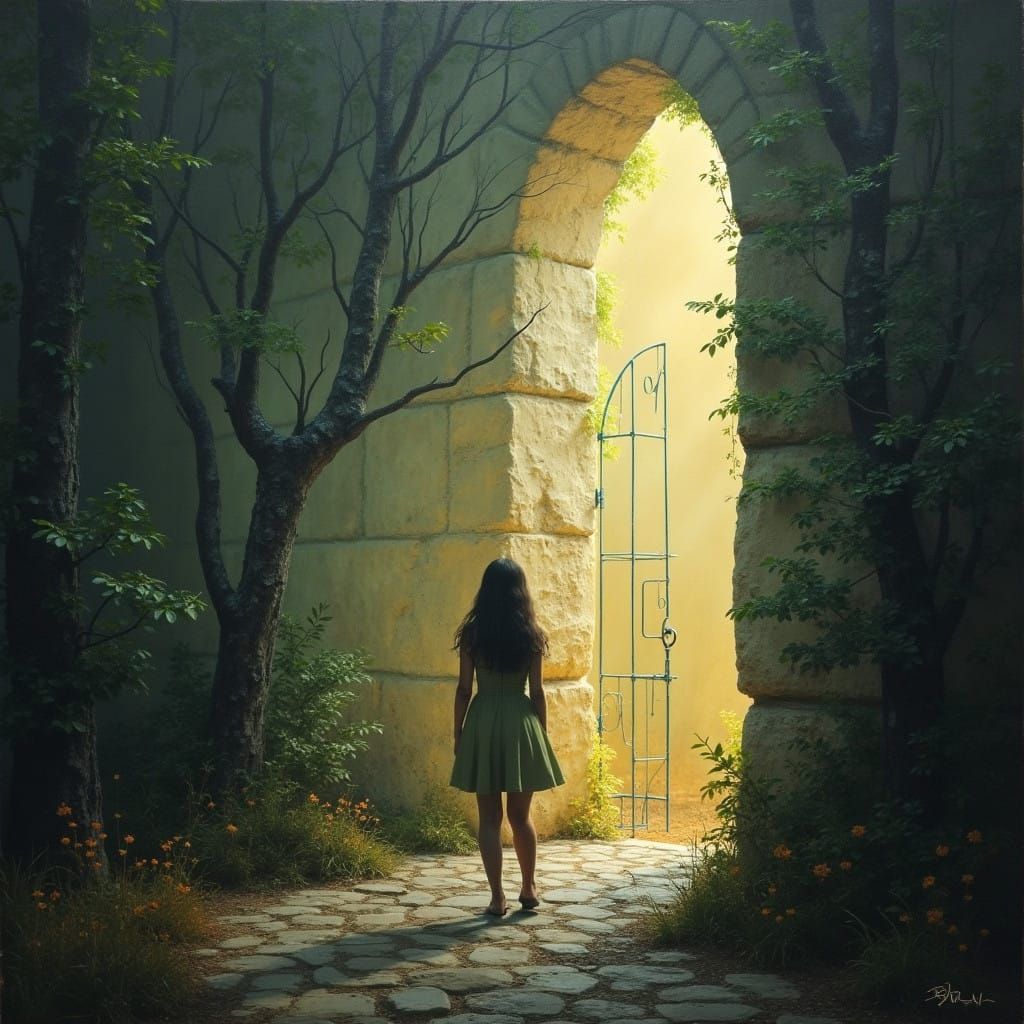 Awakening Spirituality in Hazy Dreamscapes