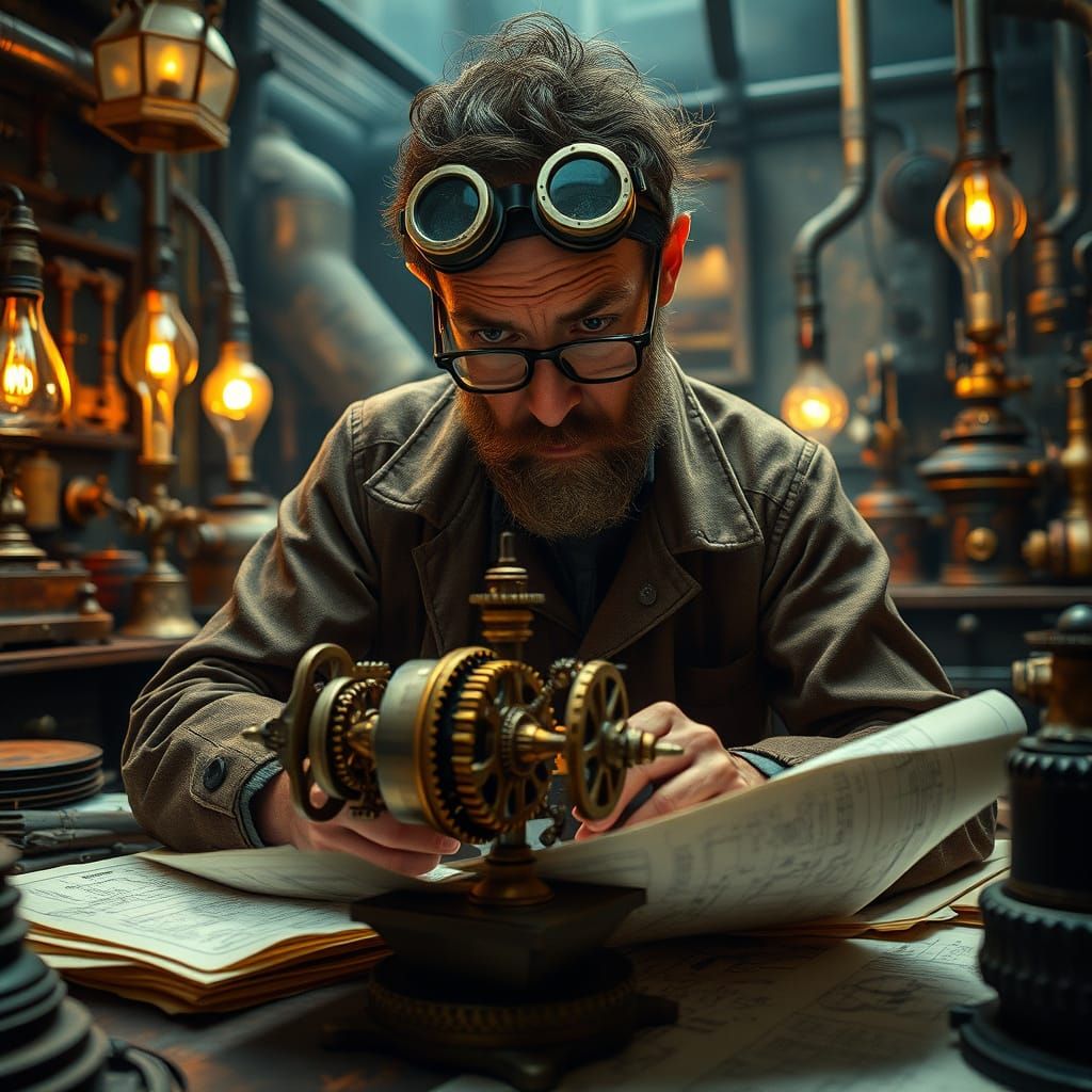 Visionary Inventor Constructs Revolutionary Steam-Powered De...