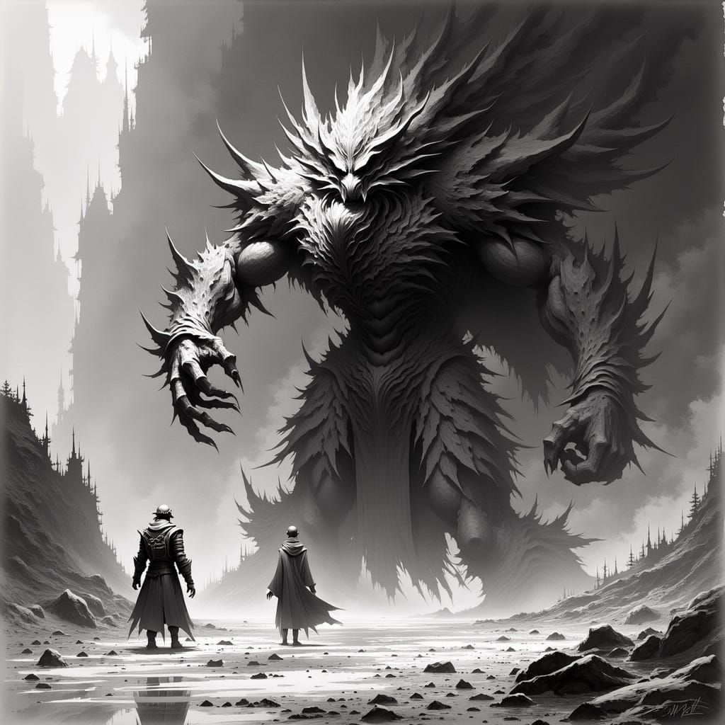 Waterline LoRA Model Applied to AI Image