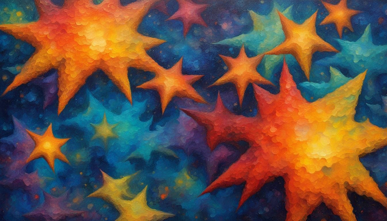 Star Group Magnetospheres in Neo-Impressionist Style