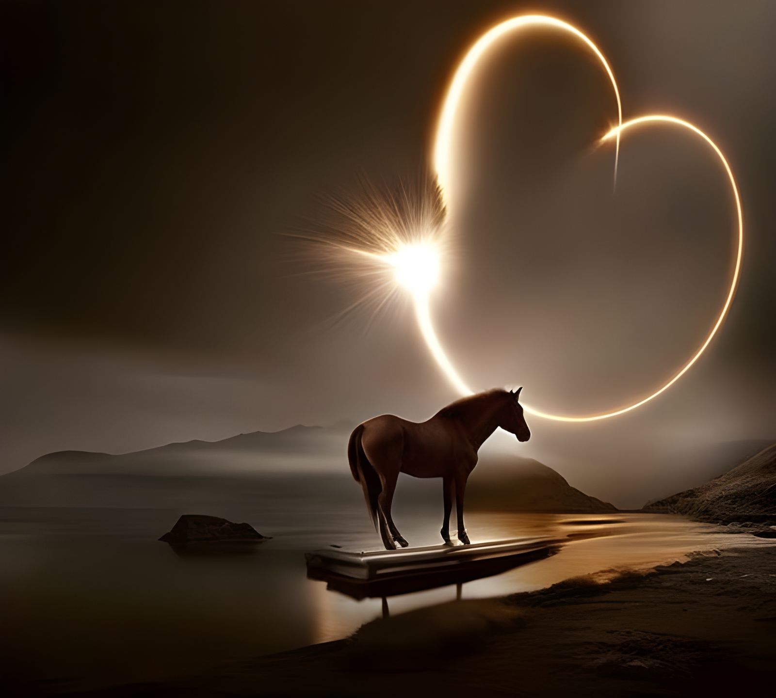 Transcendental Art Photography: Striking Dynamic Composition